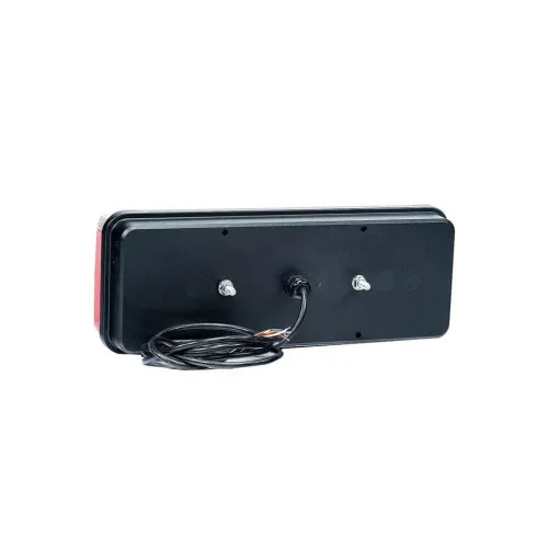 Lampa spate auto LED 6 functii dreapta semnalizare dinamica ceata mers inapoi pozitie frana 400x153 mm 12-36V Fristom — imaginea 3