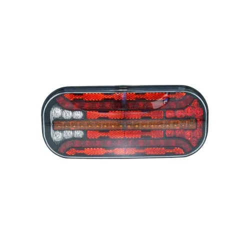 Lampa spate auto LED 6 functii semnalizare dinamica iluminare numar ceata 214x95 mm 12-36V Fristom PM LED Di — imaginea 3
