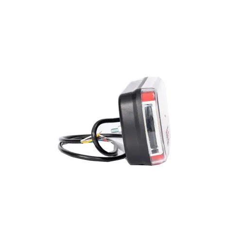 Lampa spate LED multifunctionala 6 functii 12V-36V cu mers inapoi si iluminare numar Fristom COF — imaginea 7