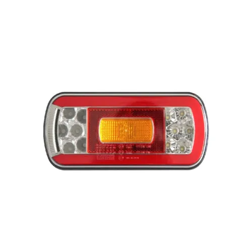 Lampa spate LED multifunctionala 6 functii 12V-36V cu mers inapoi si iluminare numar Fristom COF — imaginea 3