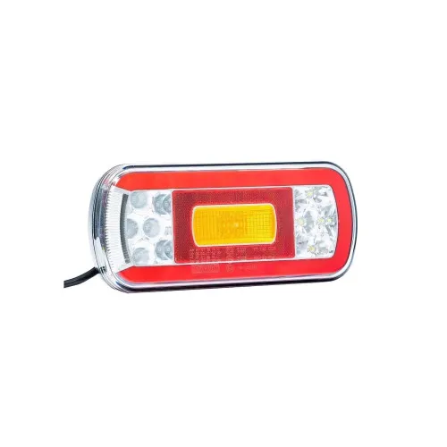 Lampa spate LED multifunctionala 6 functii 12V-36V cu mers inapoi si iluminare numar Fristom COF