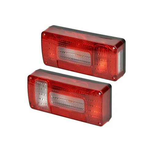 Lampa spate remorca 12V cu becuri stop, semnalizare, pozitie, numar, ceata sau mers inapoi — imaginea 5