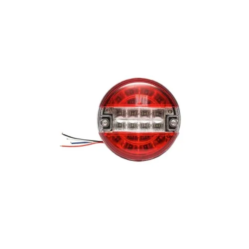 Lampa spate rotunda camion/remorca LED 125mm 12/24V Breckner Germany — imaginea 2