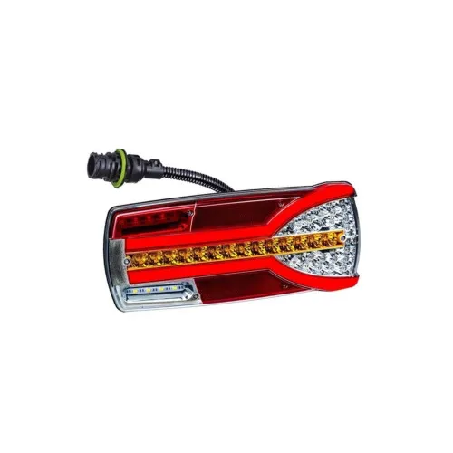 Lampa stop 305x132 7 functii, ceata, mers inapoi, semnalizare dinamica, mufa 7 pini, stanga , Cod: LZD 2304