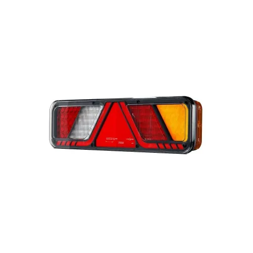 Lampa stop 450x138, 24V, LED, 6 functii, ceata, mers inapoi, cu triunghi, stanga/dreapta