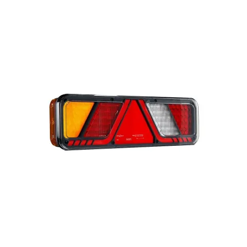 Lampa stop 450x138, 24V, LED, 6 functii, ceata, mers inapoi, cu triunghi, stanga/dreapta — imaginea 4