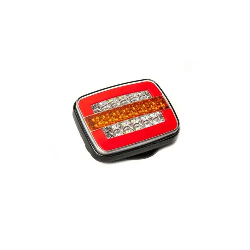 Lampa stop auto LED cu semnalizare dinamica 4 functii 12V 125x95x35 mm — imaginea 3