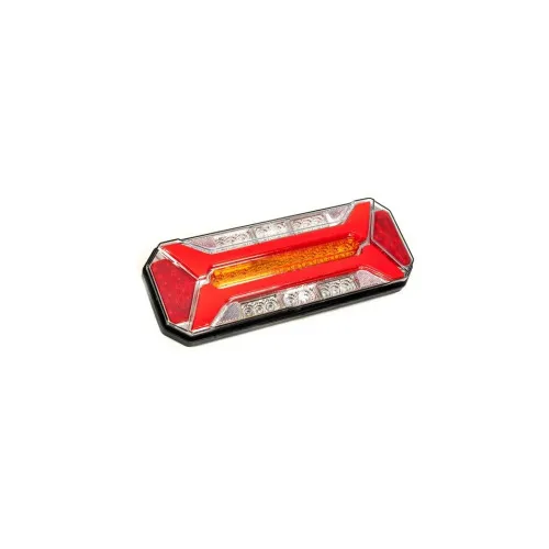 Lampa stop auto LED cu semnalizare dinamica 5 functii 12V/24V 355x135x50 mm — imaginea 2