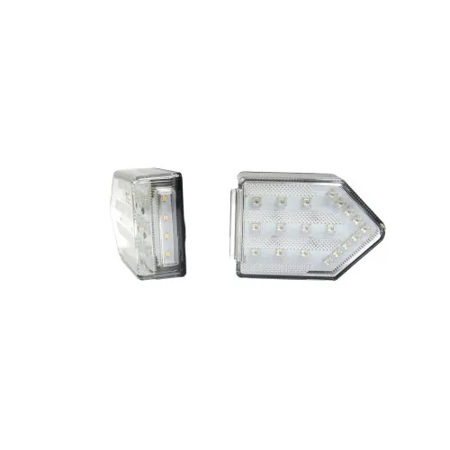 Lampa stop camion LED 12V cu sticla transparenta pozitie stop semnalizare lampa numar Cod: DF TRL001 — imaginea 5