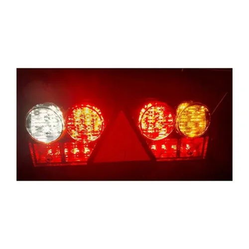 Lampa stop camion LED dreapta 24V 425x150x90 mm cu lampa gabarit laterala fara lampa numar — imaginea 2