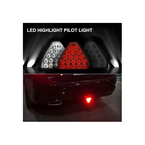 Lampa stop frana LED F1 lumina rosie 12V — imaginea 3