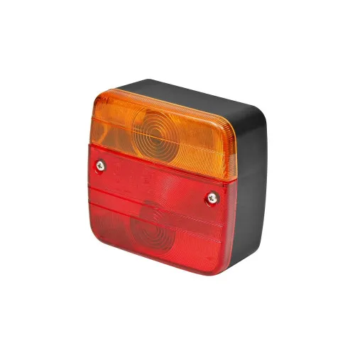 Lampa stop remorca patrata cu iluminare numar 12V-24V stanga / dreapta omologata E11 — imaginea 3