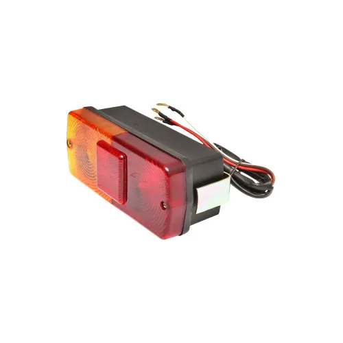 Lampa stop spate cu catadioptru rosu-galben 12 V — imaginea 3