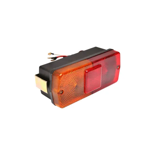 Lampa stop spate cu catadioptru rosu-galben 12 V — imaginea 2