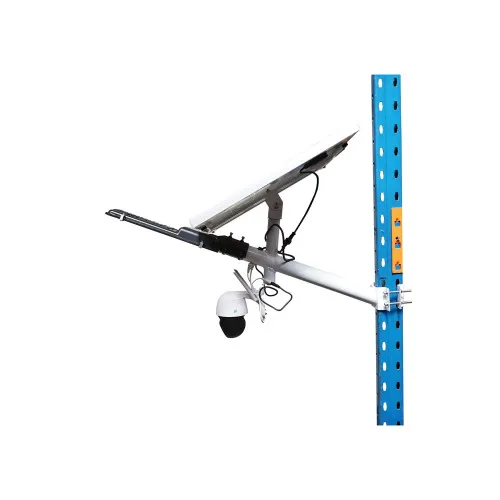 Lampa stradala LED solara 300W 6000K cu panou solar 60W camera 4G PTZ si baterie 16000mAh — imaginea 4