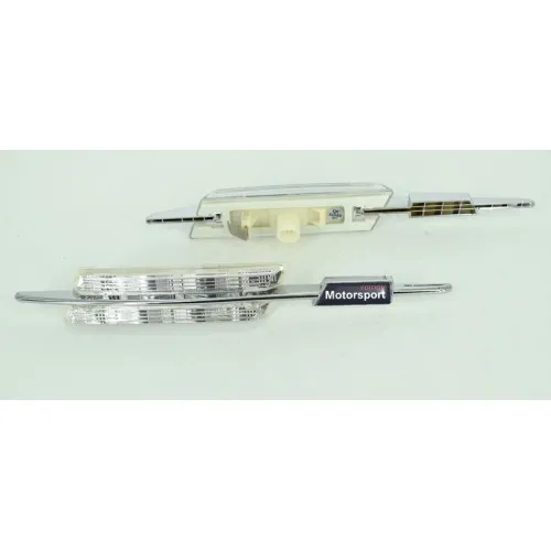 Lampi laterale LED semnalizare transparente compatibile BMW.