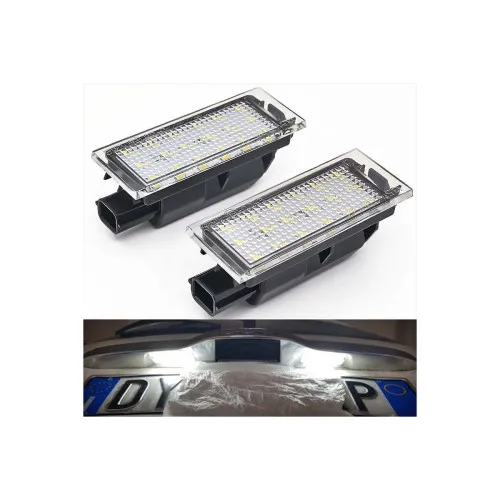 Lampi numar LED compatibile Dacia Logan II facelift Renault Clio Megane Laguna — imaginea 4