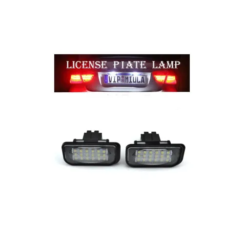 Lampi numar LED compatibile Mercedes C-Class W203 CLK W209 SL R230 — imaginea 5