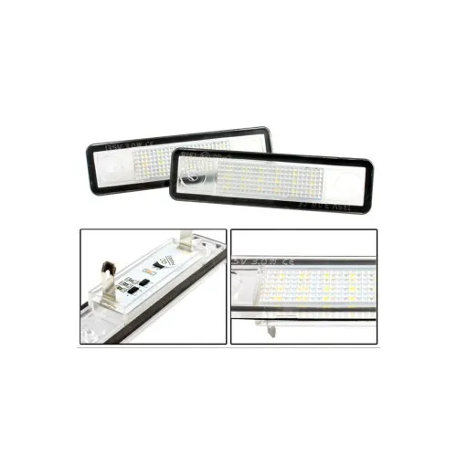 Lampi numar LED compatibile Opel Astra F Astra G Corsa B Omega Vectra B Zafira A — imaginea 2