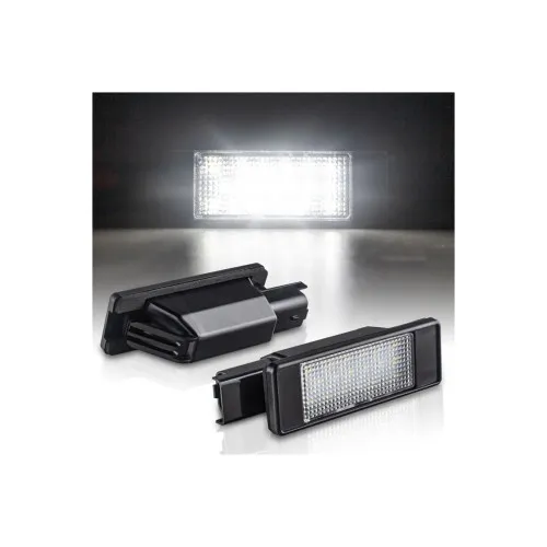Lampi numar LED compatibile Peugeot 207 207 CC 208 308 II 2008 — imaginea 2