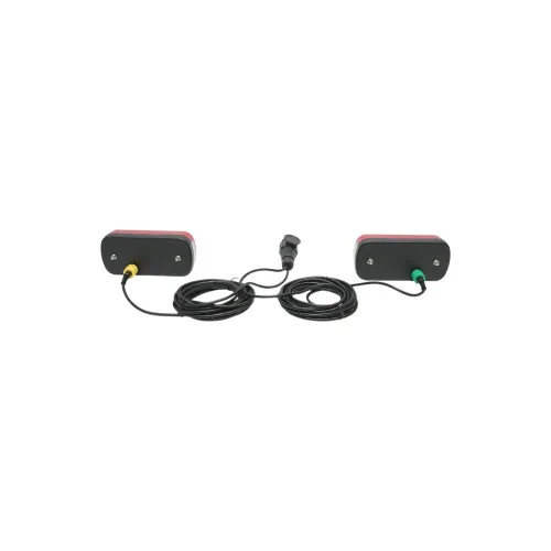 Lampi remorca 12V universale cu 6 functii cablaj 5.5 m fisa priza 13 pini 235 x 130 x 55 mm — imaginea 2