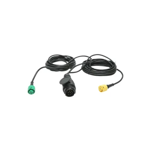 Lampi remorca 12V universale cu 6 functii cablaj 5.5 m fisa priza 13 pini 235 x 130 x 55 mm — imaginea 6