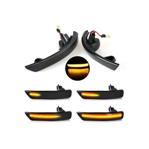 Lampi semnalizare oglinda dinamica compatibile Ford Fiesta B-Max — imaginea 3