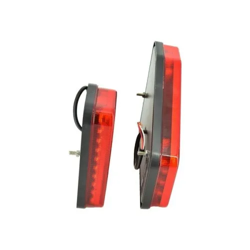 Lampi stop camion LED SMD stanga dreapta 12V/24V 190x200x40 mm — imaginea 3