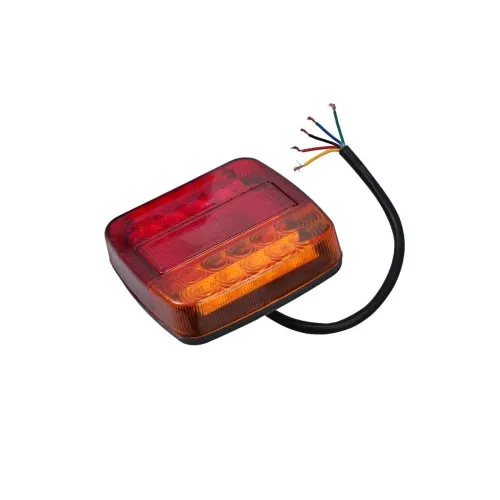 Lampi stop LED stanga dreapta 5 functii cu iluminare numar 110x105 mm — imaginea 3