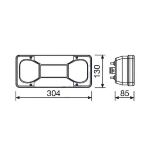 Lampi stop spate compatibile Iveco Daily cu cablu — imaginea 4