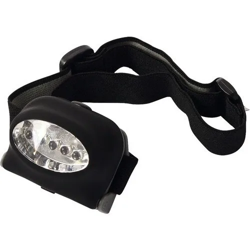 Lanterna de frunte Kuper, LED, negru, pentru cap