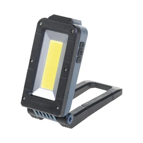 Lanterna de lucru Lumak Pro 1+3W 100/300 lumeni, cu magnet & acumulator Li-Ion USB 2200mAh