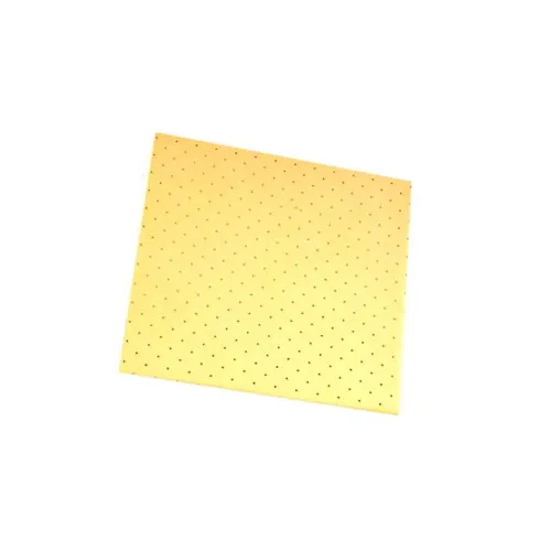 Laveta auto tip piele sintetica chamois cu gauri 20x30cm — imaginea 2