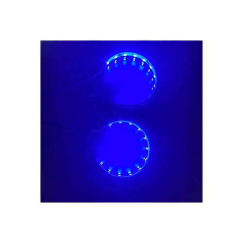 Led devil eyes LED RGB magic color pentru lupe far Control cu aplicatie pe telefon Voltaj 12V — imaginea 6