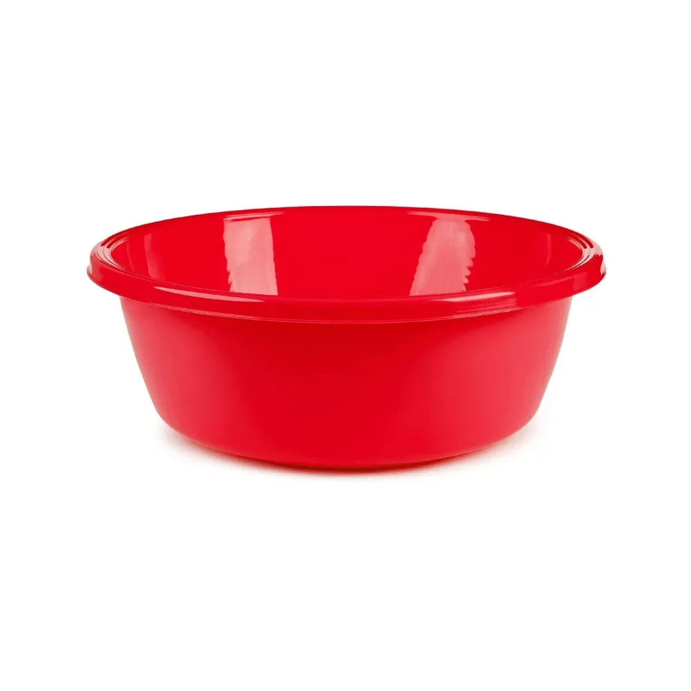 Lighean rotund Alisan, plastic, 8 L, 380 x 130 mm, diverse culori