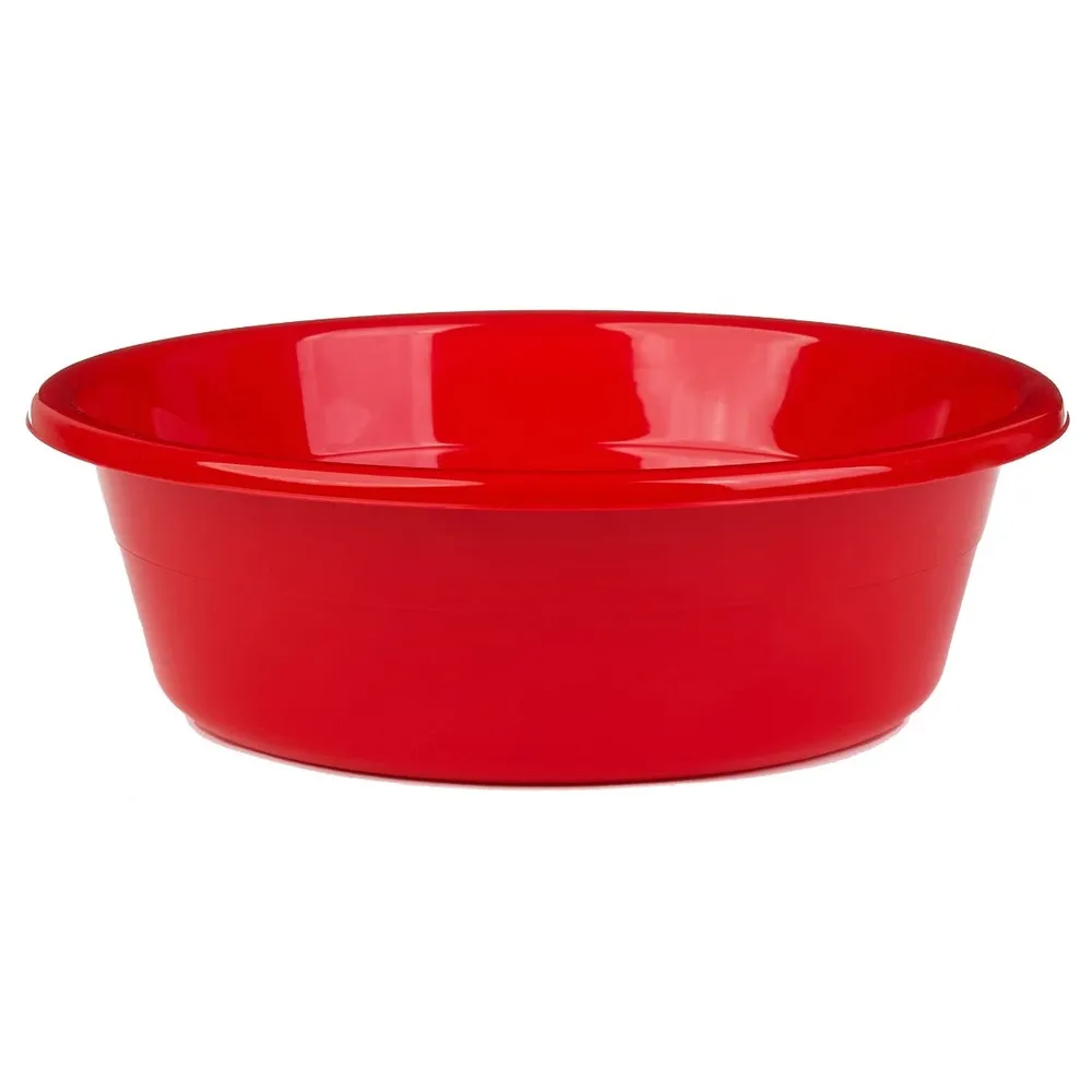 Lighean rotund Alisan, plastic, diverse culori, 6 L, 370 x 130 mm