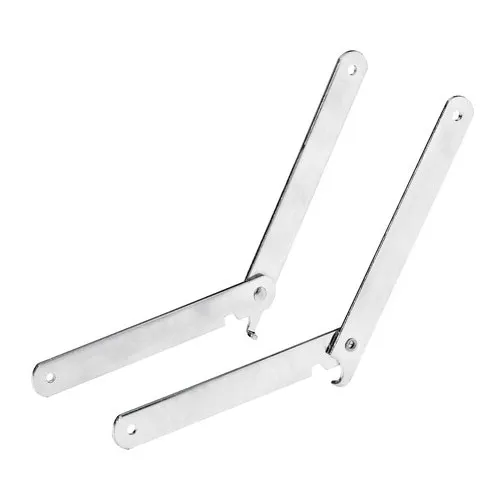 Limitatoare articulate cu blocare Hettich, 200mm, set 2 bucati, metal