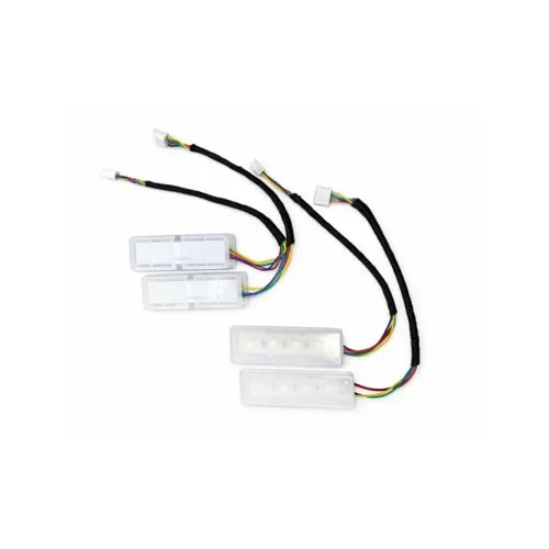 Lumini ambientale auto LED RGB Digital Magic Color 12V 18 piese cu aplicatie Bluetooth — imaginea 5