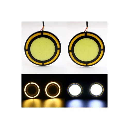 Lumini de zi cu semnalizare LED DRL COB pentru auto — imaginea 3