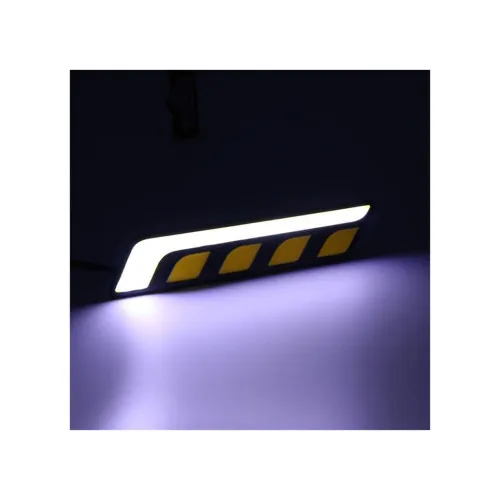 Lumini de zi DRL auto LED 16 cm cu functie semnalizare — imaginea 7