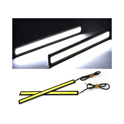 Lumini de zi DRL LED COB 17 cm set 2 bucati