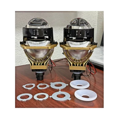 Lupe Bi-LED pentru faruri 12V 55W/65W 8000/10000 lumeni 6000K — imaginea 5