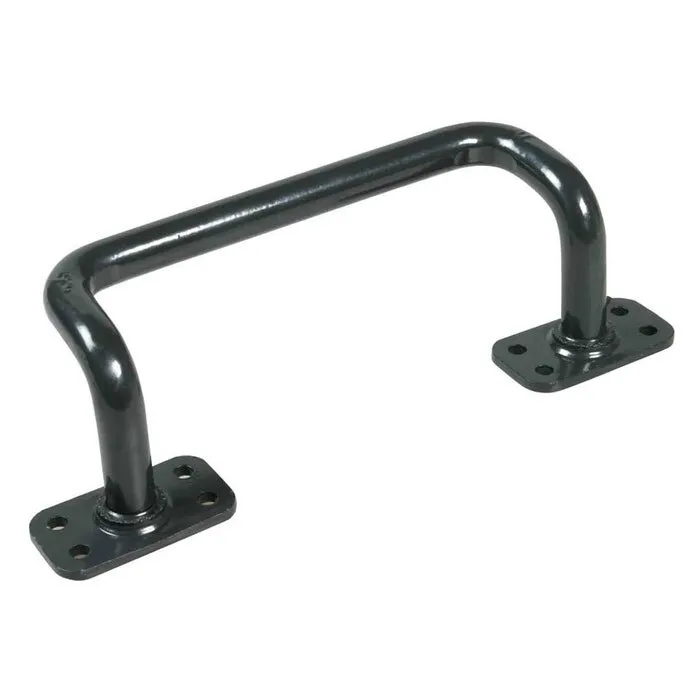 Maner curbat, negru, 180 x 65 mm