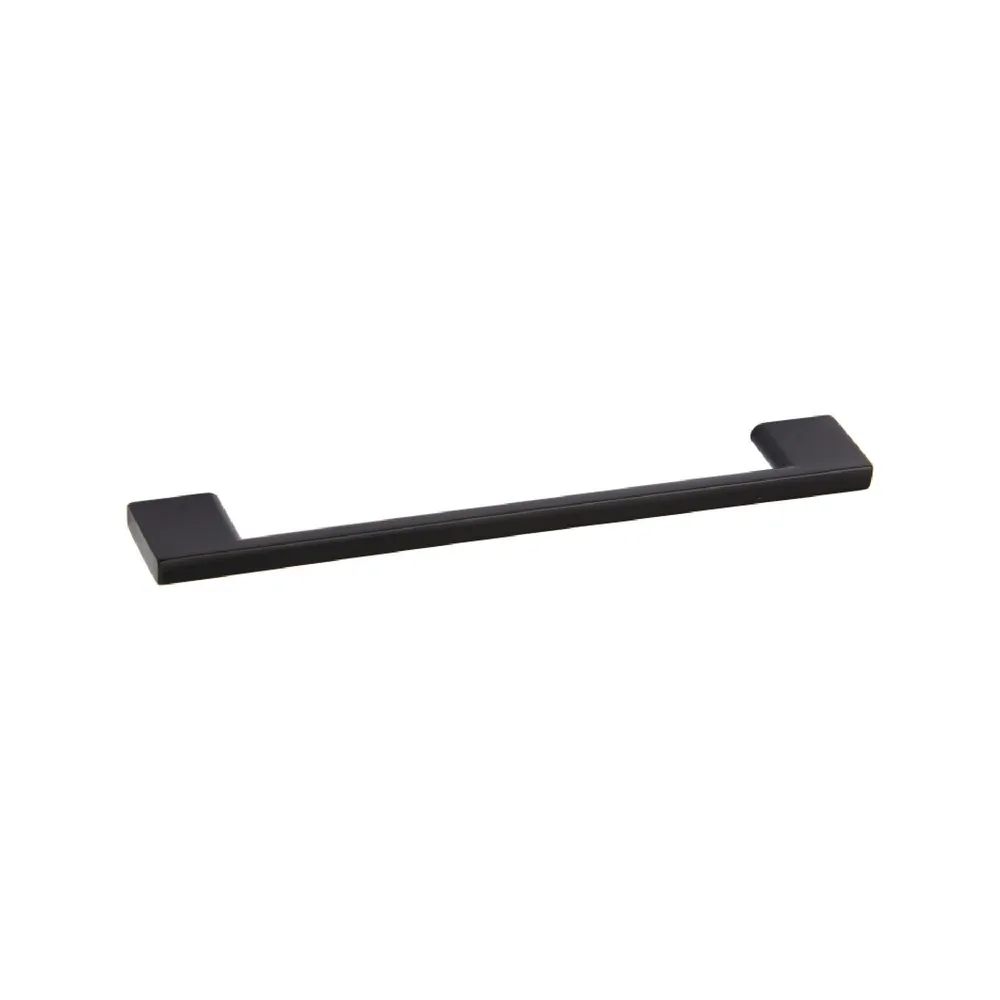 Maner mobila Inspire John, 160 mm, zamac, negru, finisaj mat