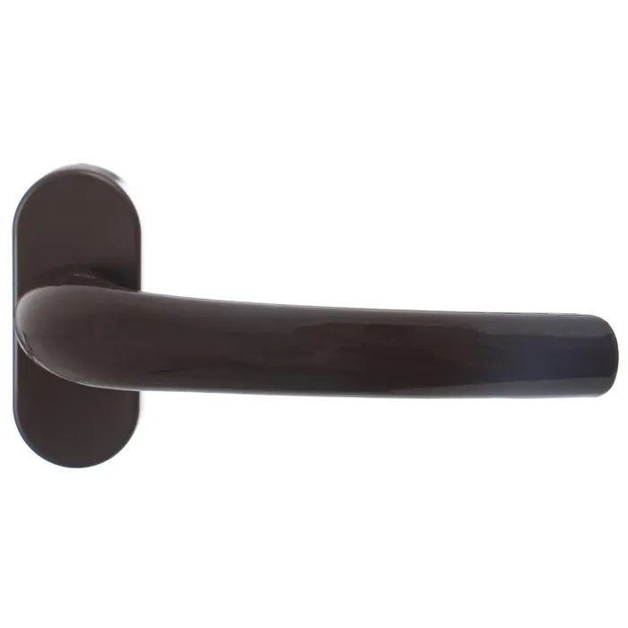 Maner pentru fereastra Safir, aluminiu, maro, 145 mm