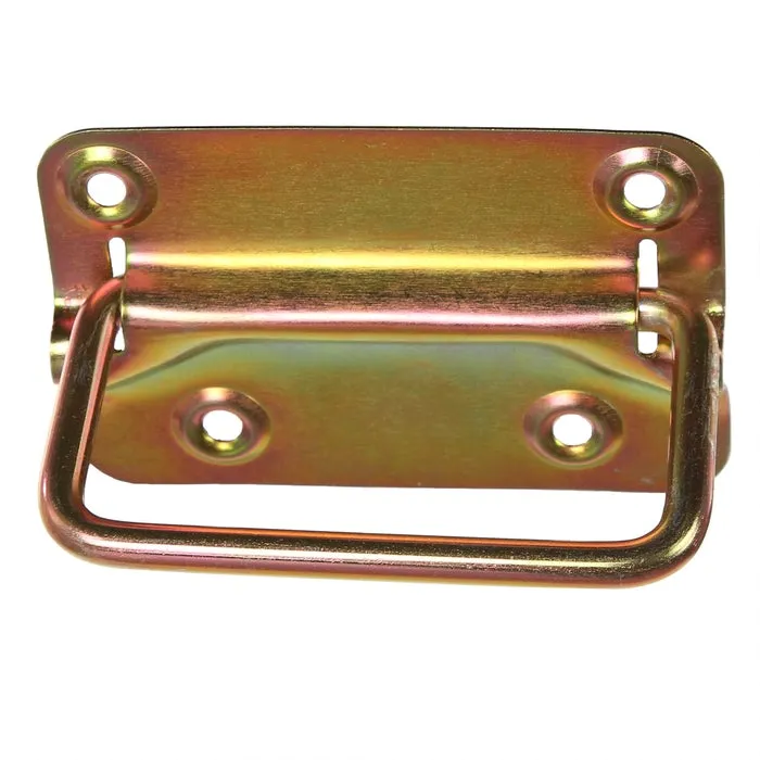 Maner pentru lada stup, metalic, finisaj zincat galben, 120 x 80 mm