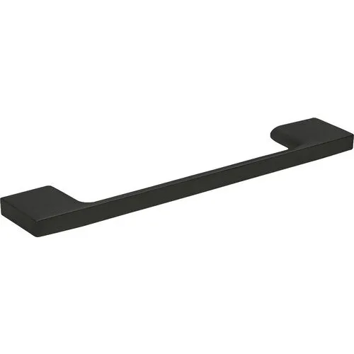 Maner pentru mobila, aluminiu negru mat, 128mm distanta perforatii, 162x27x7mm