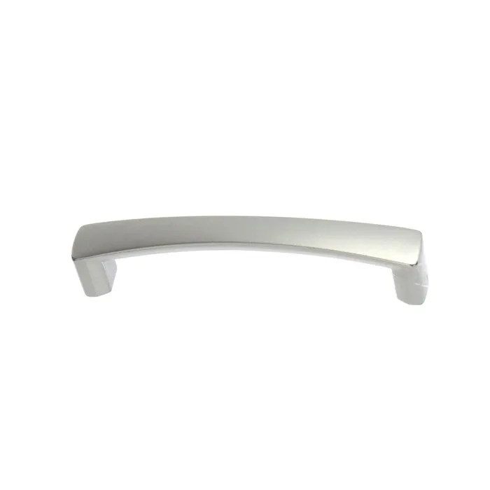 Maner pentru mobila, din plastic, finisaj crom satinat, M 484.30.23, M4 x 96 mm