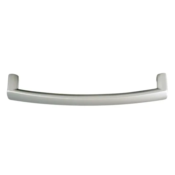 Maner pentru mobila, din plastic, finisaj crom satinat, M 484.31.23, M4 x 128 mm