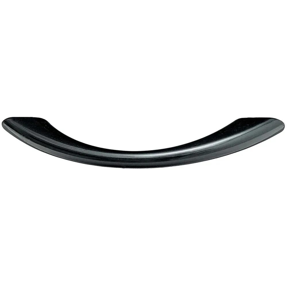 Maner pentru mobila, din plastic, finisaj negru, M 484.08.19, M4 x 96 mm